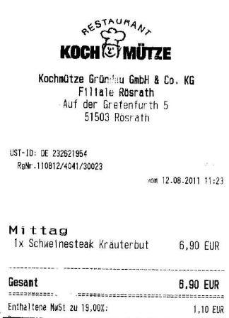 dtaf Hffner Kochmtze Restaurant